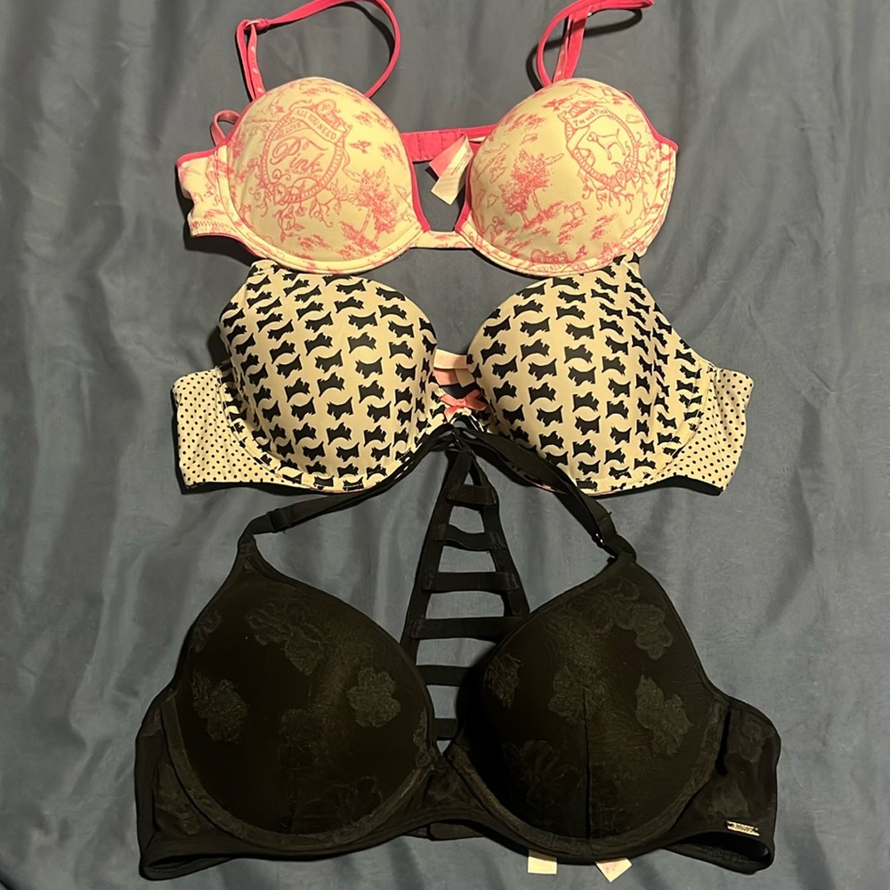 COPY - 3 PINK bras